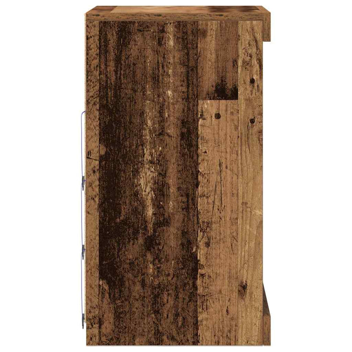 Bufet LED Lemn vechi 41 x 37 x 67 cm Lemn compozit - WALTI WALTI