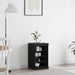 Bufet LED Stejar Negru 41 x 37 x 67 cm Lemn compozit - WALTI WALTI