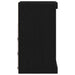 Bufet LED Stejar Negru 41 x 37 x 67 cm Lemn compozit - WALTI WALTI