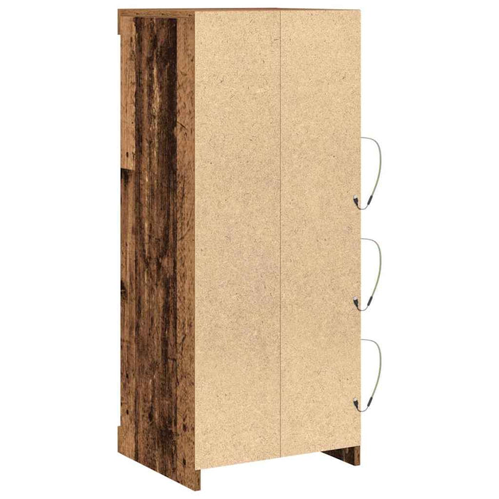 Bufet LED Lemn vechi 41 x 37 x 100 cm Lemn compozit - WALTI WALTI
