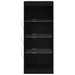 Bufet LED Stejar Negru 41 x 37 x 100 cm Lemn compozit - WALTI WALTI