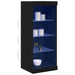 Bufet LED Stejar Negru 41 x 37 x 100 cm Lemn compozit - WALTI WALTI