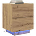 Dulap de noapte 2 pcs Stejar Artizanal 45 x 40 x 55 cm - WALTI WALTI