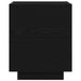 Dulap de noapte Stejar Negru 45 x 40 x 55 cm Lemn compozit - WALTI WALTI