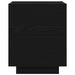 Dulap de noapte cu sertar 2 pcs Stejar Negru 45 x 40 x 55 cm - WALTI WALTI