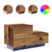 Dulap de noapte Lemn vechi 70 x 36 x 40,5 cm Lemn compozit - WALTI WALTI