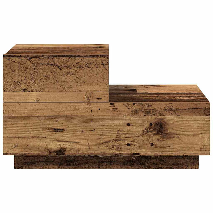 Dulap de noapte Lemn vechi 70 x 36 x 40,5 cm Lemn compozit - WALTI WALTI