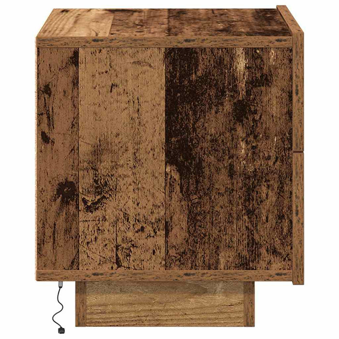Dulap de noapte Lemn vechi 70 x 36 x 40,5 cm Lemn compozit - WALTI WALTI