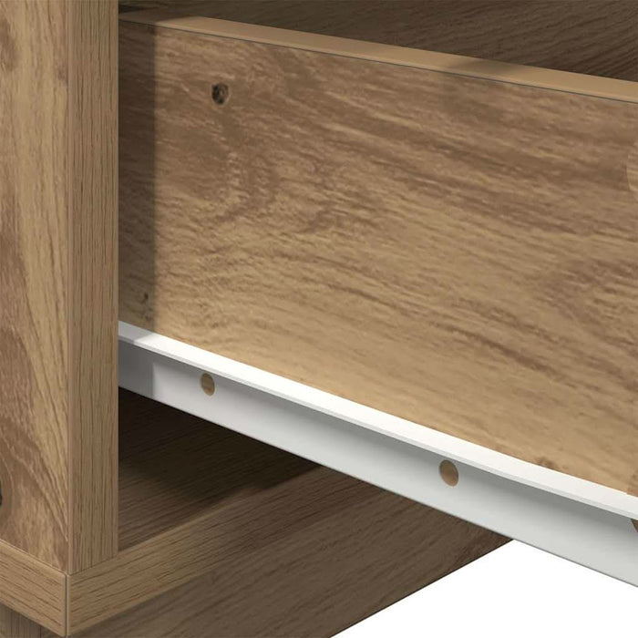 Dulap de noapte cu sertar Stejar Artizanal 70 x 36 x 40,5 cm - WALTI WALTI