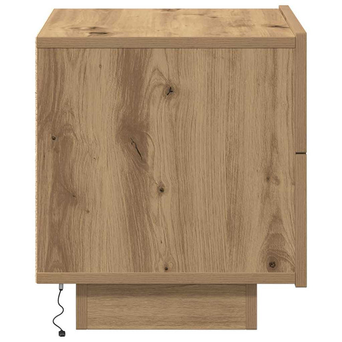 Dulap de noapte cu sertar Stejar Artizanal 70 x 36 x 40,5 cm - WALTI WALTI
