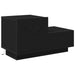 Dulap de noapte Stejar Negru 70 x 36 x 40,5 cm Lemn compozit - WALTI WALTI