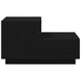 Dulap de noapte Stejar Negru 70 x 36 x 40,5 cm Lemn compozit - WALTI WALTI