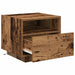 Dulap de noapte Lemn vechi 40 x 39 x 37 cm Lemn compozit - WALTI WALTI