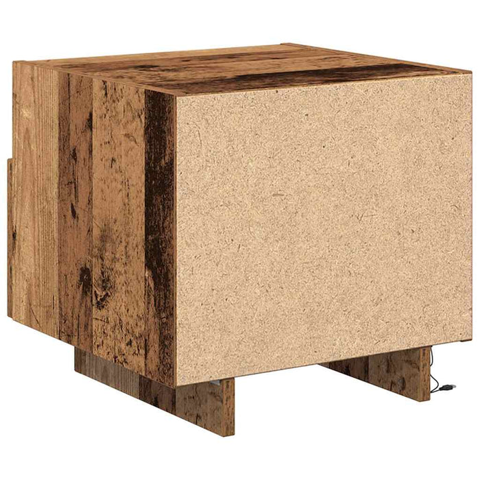 Dulap de noapte Lemn vechi 40 x 39 x 37 cm Lemn compozit - WALTI WALTI