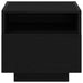 Dulap de noapte Stejar Negru 40 x 39 x 37 cm Lemn compozit - WALTI WALTI