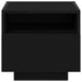 Dulap de noapte cu sertar 2 pcs Stejar Negru 40 x 39 x 37 cm - WALTI WALTI