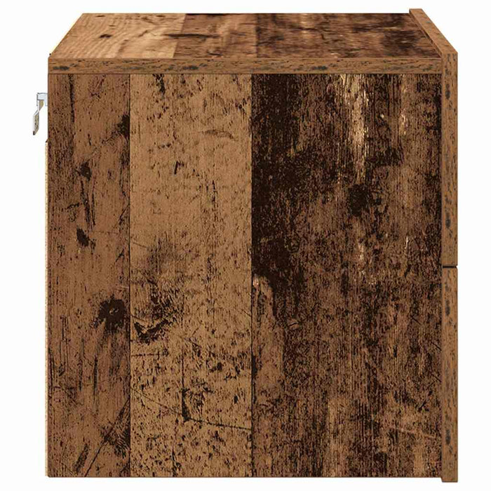 Dulap de noapte Lemn vechi 50 x 39 x 41 cm Lemn compozit - WALTI WALTI