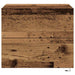 Dulap de noapte 2 pcs Lemn vechi 50 x 39 x 41 cm Lemn compozit - WALTI WALTI