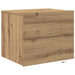 Dulap de noapte Stejar Artizanal 50 x 39 x 41 cm Lemn compozit - WALTI WALTI
