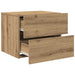 Dulap de noapte 2 pcs Stejar Artizanal 50 x 39 x 41 cm - WALTI WALTI