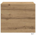 Dulap de noapte 2 pcs Stejar Artizanal 50 x 39 x 41 cm - WALTI WALTI