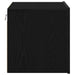 Dulap de noapte Stejar Negru 50 x 39 x 41 cm Lemn compozit - WALTI WALTI