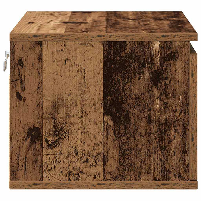 Noptieră suspendată Lemn vechi 50 x 36 x 30 cm Lemn compozit - WALTI WALTI