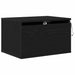 Noptieră suspendată 2 pcs Stejar Negru 50 x 36 x 30 cm - WALTI WALTI