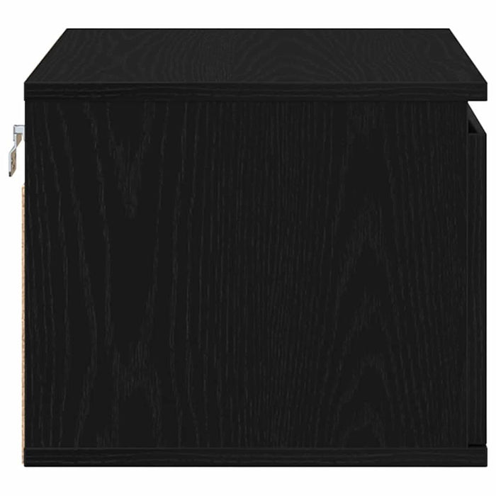 Noptieră suspendată 2 pcs Stejar Negru 50 x 36 x 30 cm - WALTI WALTI