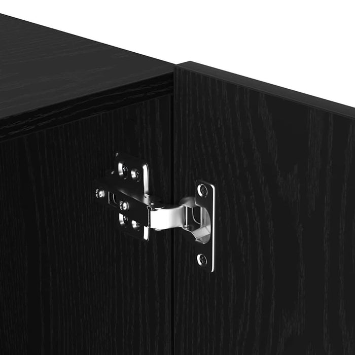 Set comodă TV Stejar Negru 100 x 30 x 41 cm Lemn compozit - WALTI WALTI