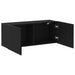 Set comodă TV Stejar Negru 100 x 30 x 41 cm Lemn compozit - WALTI WALTI