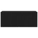 Set comodă TV Stejar Negru 100 x 30 x 41 cm Lemn compozit - WALTI WALTI
