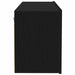 Set comodă TV Stejar Negru 100 x 30 x 41 cm Lemn compozit - WALTI WALTI