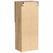 Set comodă TV Stejar Artizanal 40,5 x 30 x 102 cm Lemn compozit - WALTI WALTI