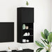 Set comodă TV Stejar Negru 40,5 x 30 x 102 cm Lemn compozit - WALTI WALTI