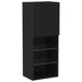 Set comodă TV Stejar Negru 40,5 x 30 x 102 cm Lemn compozit - WALTI WALTI