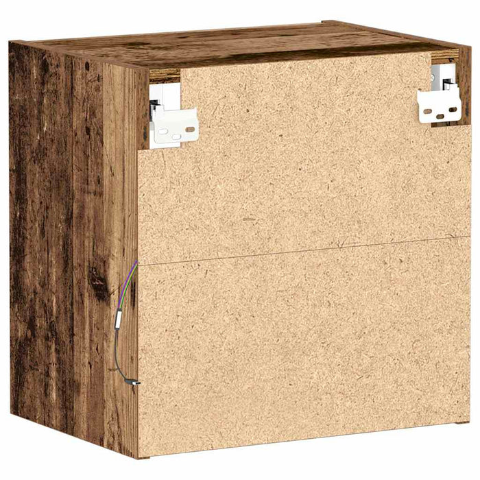 Raft suspendat cu raft Maro 40 x 28.5 x 40 cm Lemn compozit - WALTI WALTI
