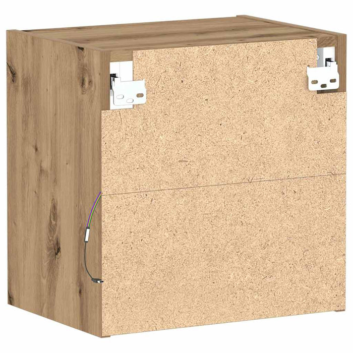 Raft suspendat 2 pcs Maro 40 x 28.5 x 40 cm Lemn compozit - WALTI WALTI