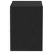 Raft suspendat cu raft Negru 40 x 28.5 x 40 cm Lemn compozit - WALTI WALTI