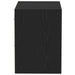 Raft suspendat 2 pcs Negru 40 x 28.5 x 40 cm Lemn compozit - WALTI WALTI