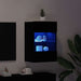 Cabinet TV 2 pcs Negru 40 x 30 x 60.5 cm Lemn compozit - WALTI WALTI