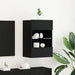 Cabinet TV 2 pcs Negru 40 x 30 x 60.5 cm Lemn compozit - WALTI WALTI