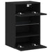 Cabinet TV 2 pcs Negru 40 x 30 x 60.5 cm Lemn compozit - WALTI WALTI