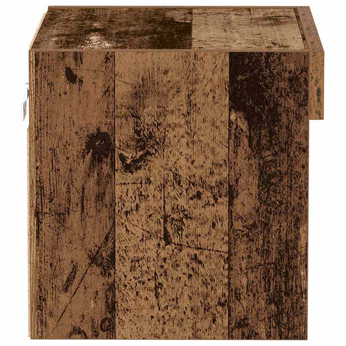Set comodă TV Lemn Vechi 40 x 30 x 30 cm Lemn compozit - WALTI WALTI