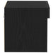 Set comodă TV Stejar Negru 40 x 30 x 30 cm Lemn compozit - WALTI WALTI