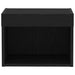 Set comodă TV 2 pcs Stejar Negru 40 x 30 x 30 cm Lemn compozit - WALTI WALTI