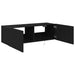 Dulap TV de perete 2 pcs Stejar Negru 100 x 35 x 31 cm - WALTI WALTI