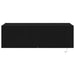 Dulap TV de perete 2 pcs Stejar Negru 100 x 35 x 31 cm - WALTI WALTI
