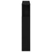 Tăblie LED Stejar Negru 100 x 18,5 x 103,5 cm Lemn compozit - WALTI WALTI