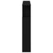 Tăblie LED Stejar Negru 120 x 18,5 x 103,5 cm Lemn compozit - WALTI WALTI